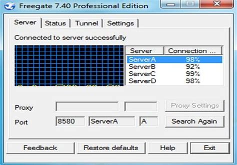 FreeGate Professional 7.90 Download